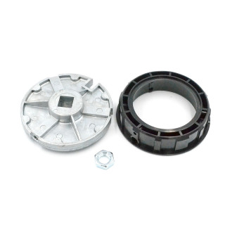 Kit d'adaptation diamètre 127 pour moteur diamètre 80 avec couple 150 à 300Nm
