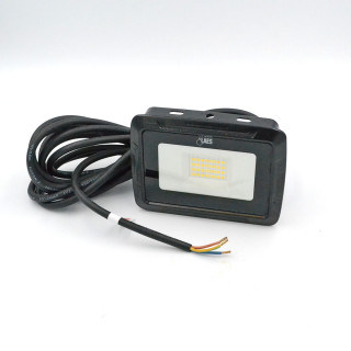 Projecteur à leds 230V 20W-4000K avec câble 5m et support mural
