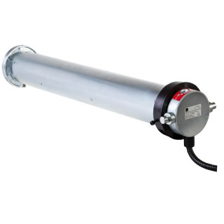 T930M-Moteur tubulaire T9M 300Nm Ø 80, base Ø 94, triphasé 400/230V pour grilles et rideaux, avec fin de course de sécurité et man?uvre de dépannage intégrée