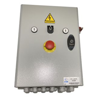 PIC 4410E MSRP-Electronique de commande en armoire métallique avec boutonnerie (5 accessoires) et disjoncteur pour 1 moteur avec