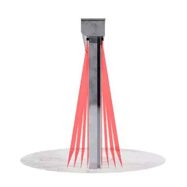 LZR I-110 BLACK-Détecteur LASER de sécurisation pour portes industrielles - Zone de 5m x 5m