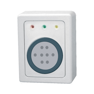 CMP2-Carte de programmation des utilisateurs pour Relais 2 pour LOPM - format carte de crédit finition pvc blanc 86 x 54 08 mm