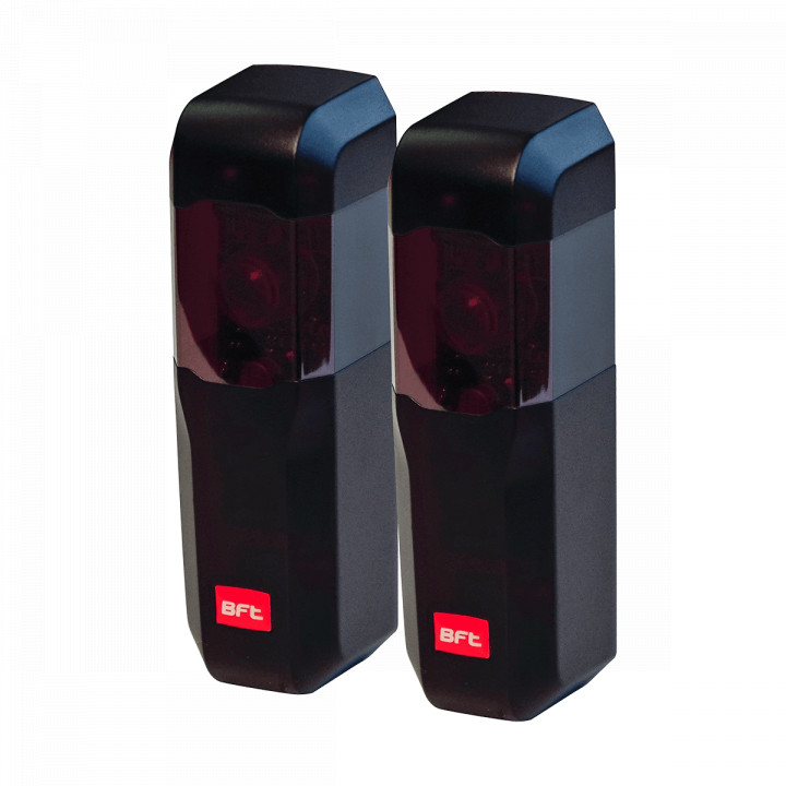 COMPACTA A20-180 - Paire de cellules photo-électriques orientables de 180° horizontalement. Portée 20m. Alimentation 12  33Vac / 15  35Vdc