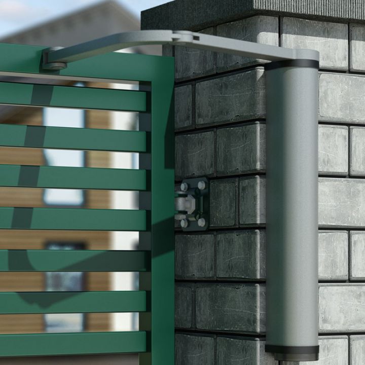 VENUS-A-SILV - FERME-PORTILLON MOTORISE BRAS ARTICULE MAX:1.4M/100KGS