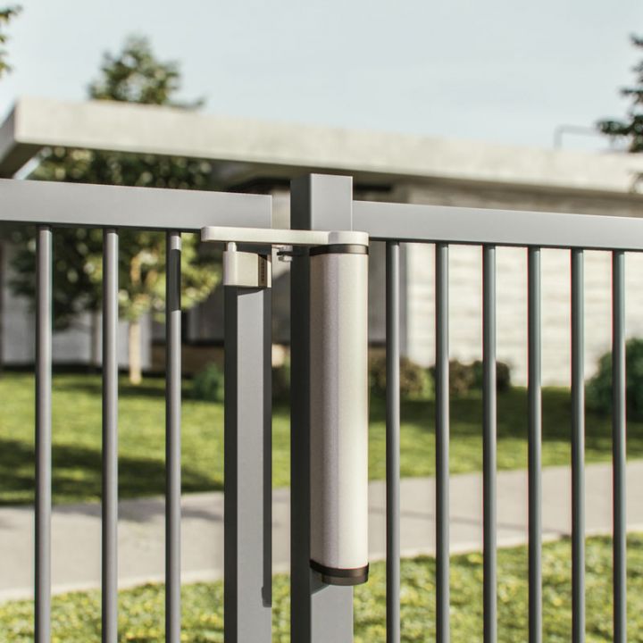 VENUS-G-SILV - FERME-PORTILLON MOTORISE BRAS COMPACT - MAX:1.4M/100KGS