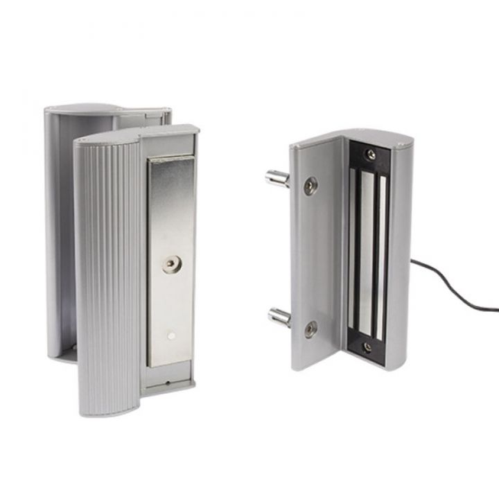 MAG3000-SILV - VENTOUSE ELECTROMAGNETIQUE EN APPLIQUE AVEC POIGNEE