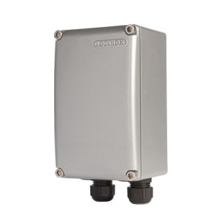 PB-1-SILV - COFFRET EN ALUMINIUM THERMOLAQUE POUR ALIMENTATION 