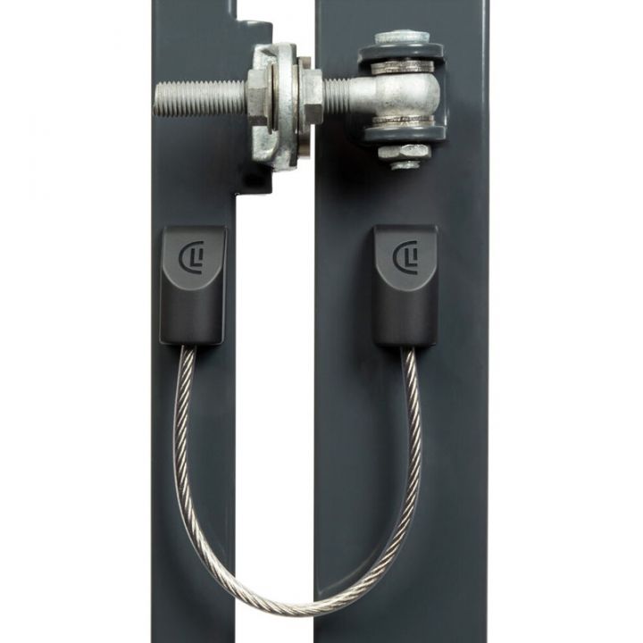 U-SAFE - CABLE INOX ANTI-CHUTE POUR PORTAILS JUSQU'À 500 KG-LG 300MM