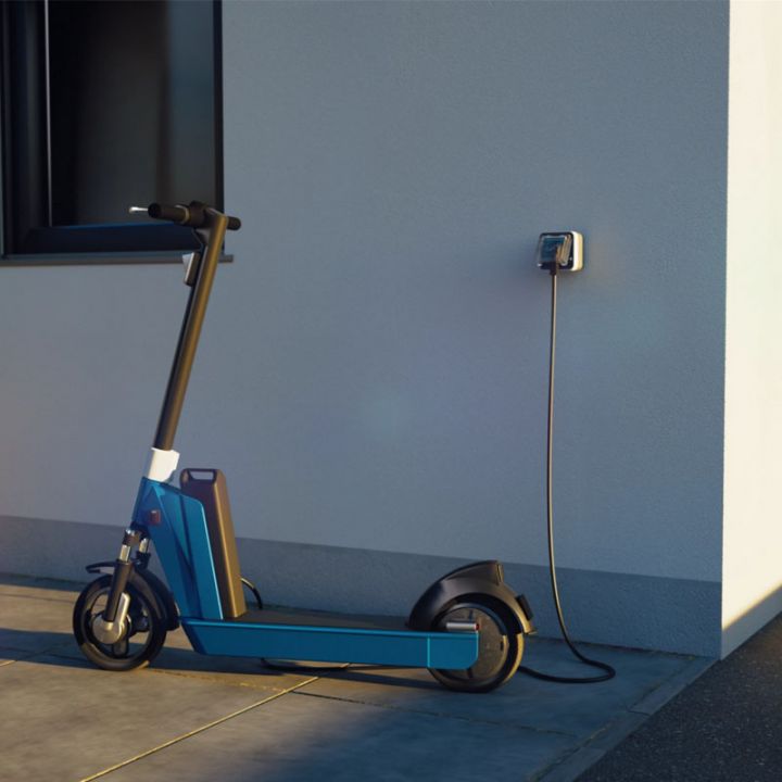 XEV080P-Prise de recharge renforcée WITTY applique IP55-Puissance maximale de .7kW (A)-2 P+T.Protections intégrées