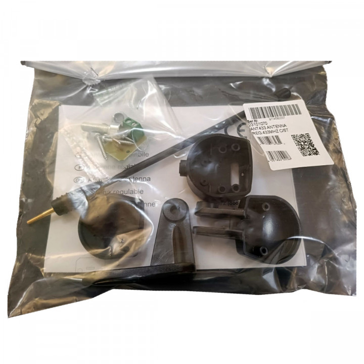 ANT433 - Antenne réglable 433 MHz avec étrier