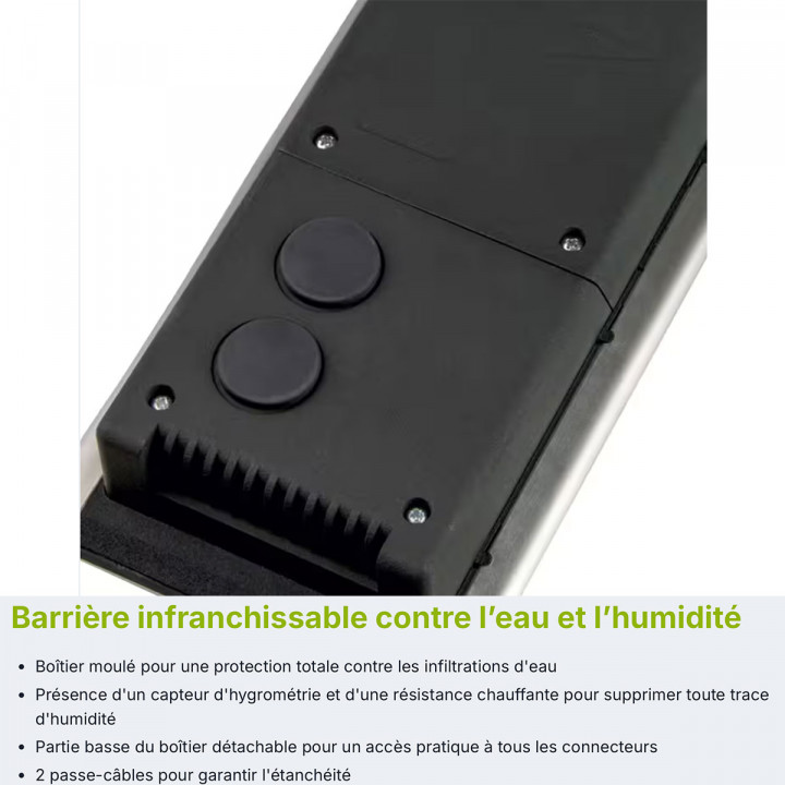 TP4G-VA-2 -INTERPHONE 4G MINI VILLA ALU ARGENT-ENCASTR.-PRÉPAYÉ 2 ANS